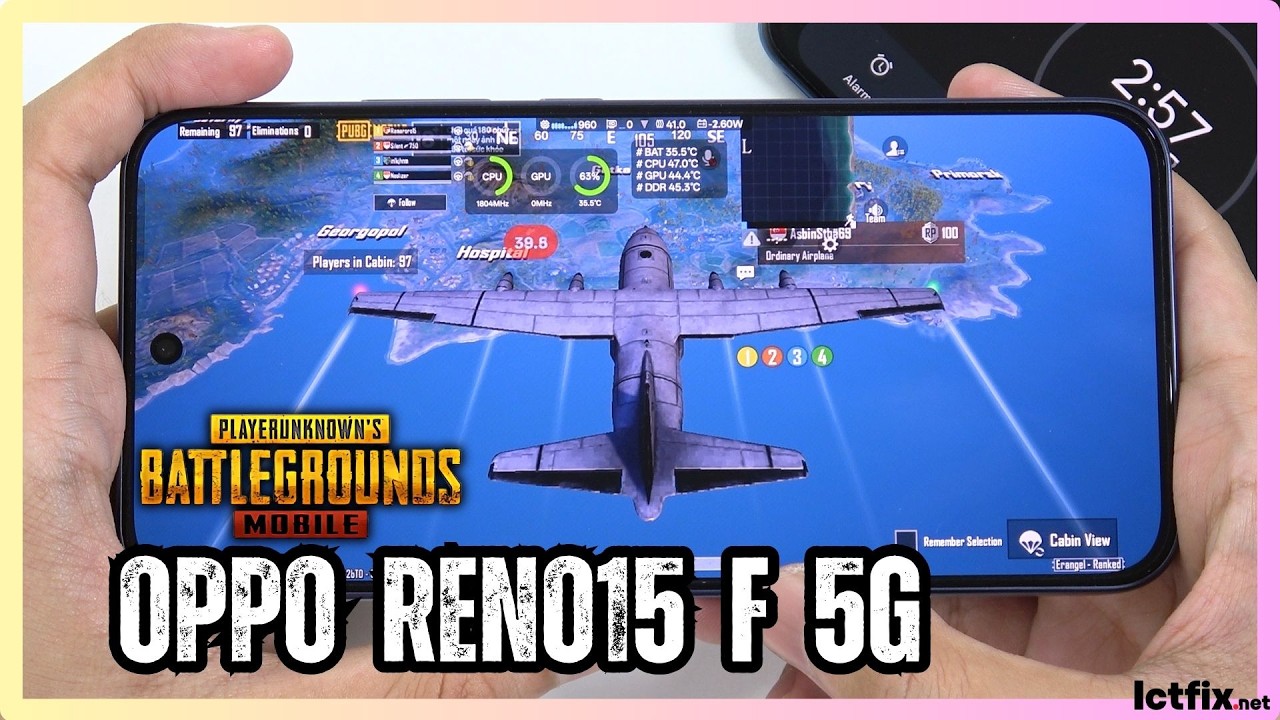 OPPO Reno15 F 5G PUBG Mobile Gaming Test | Snapdragon 6 Gen 1, 120Hz AMOLED FPS Test