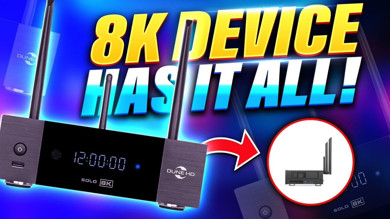 Dune HD Solo 8K - NAJLEPSZY odtwarzacz multimedialny Android TV w 2025 roku!