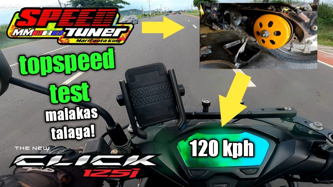 SPEEDTUNER FULL CVT SET INSTALLATION ON HONDA CLICK 125 FULL VLOG