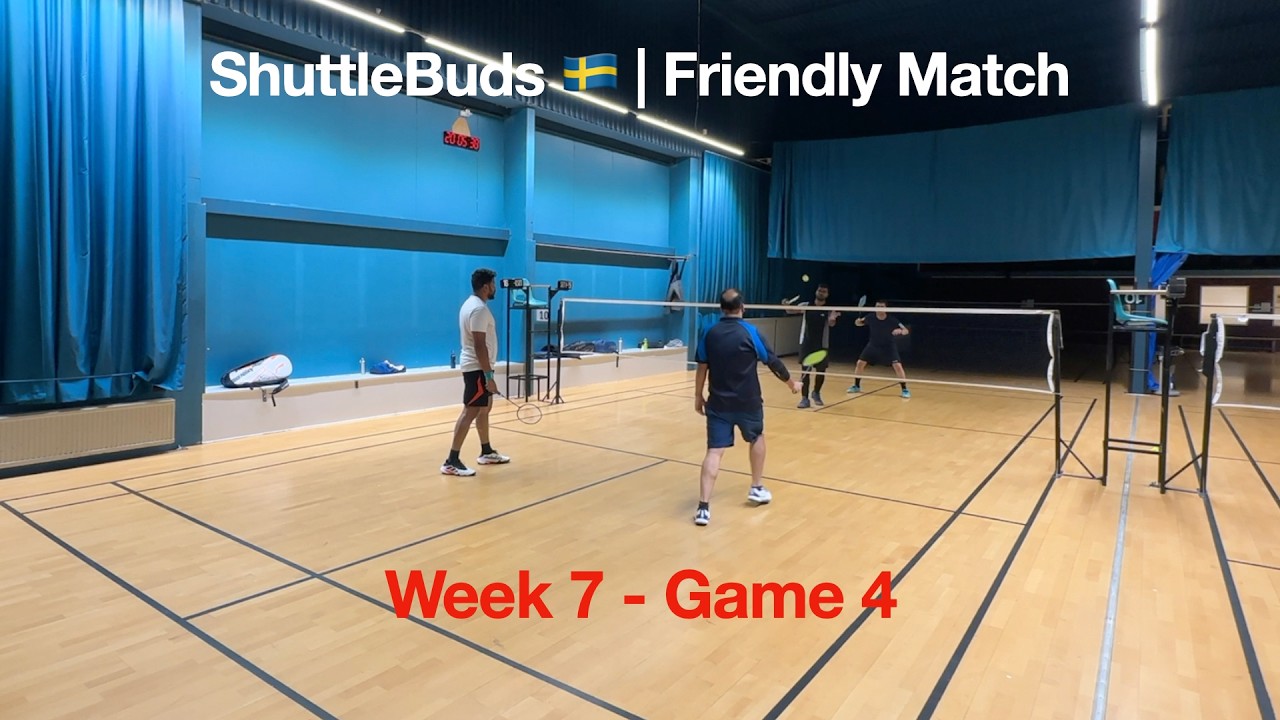Fast Hands Net Battle 🔥 | Indian Doubles Sweden | Week 7 – Game 4