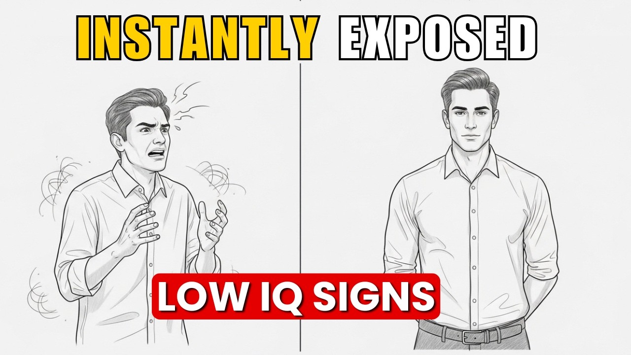 5 Habits That Instantly Expose Low Intelligence