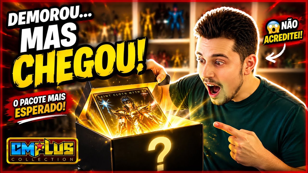 UNBOXING: FINALMENTE CHEGOU! Novas aquisições do CMPLUS 🔥📦
