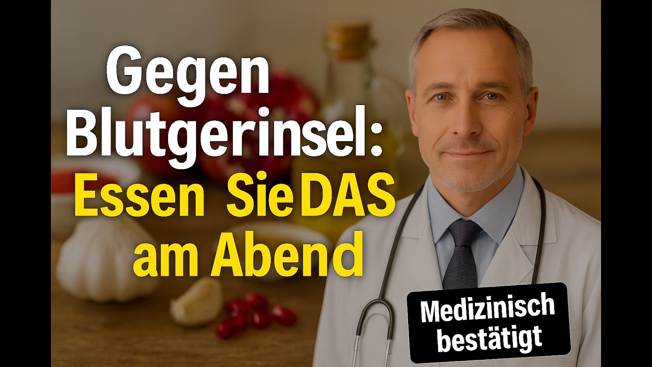 Diese 5 natürlichen Lebensmittel lösen Blutgerinsel in der Nacht