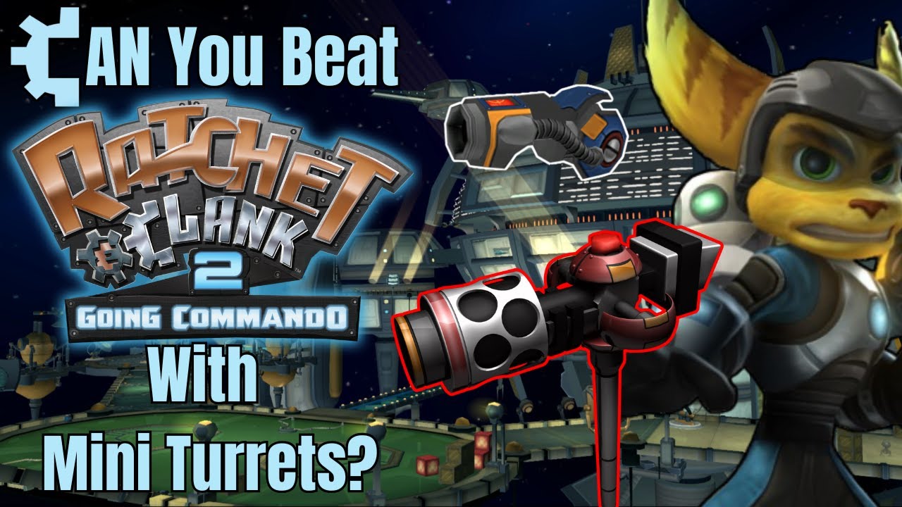 Can You Beat Ratchet & Clank Going Commando With Only The Mini-Turret Glove?