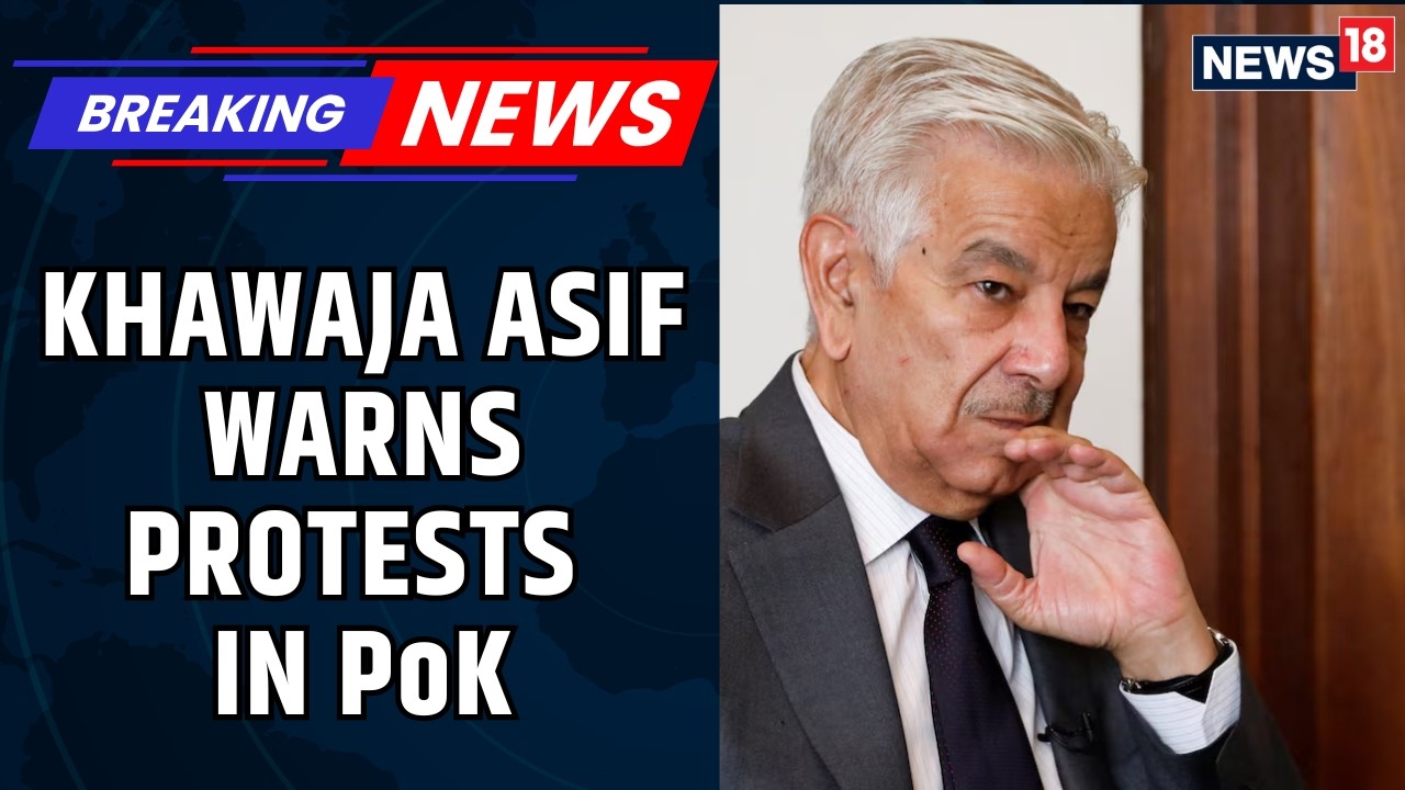 Pakistan Defense Minister Faces Backlash for Controversial Remarks on Kashmir Protests | News18
