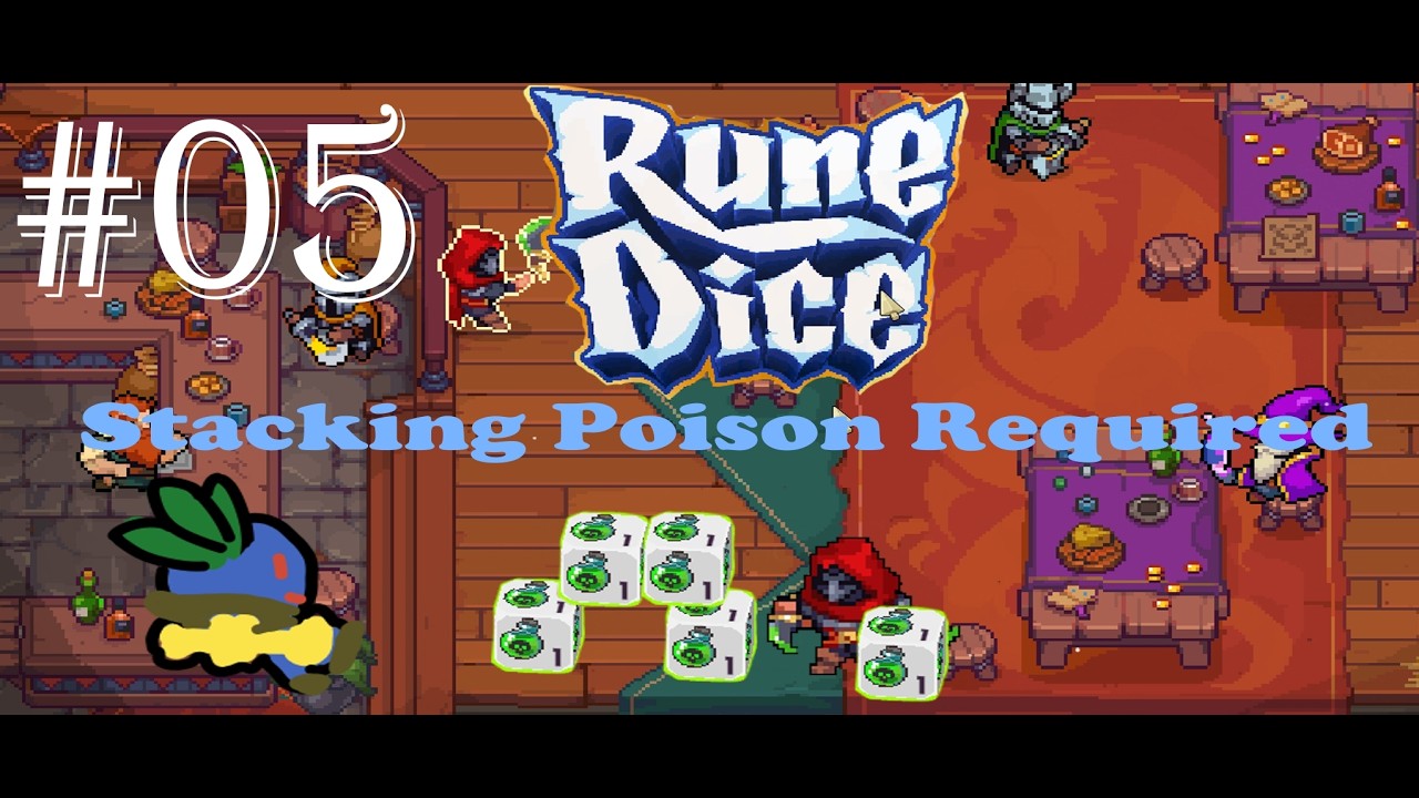 Poisoning my way to a new character - Rune Dice 5