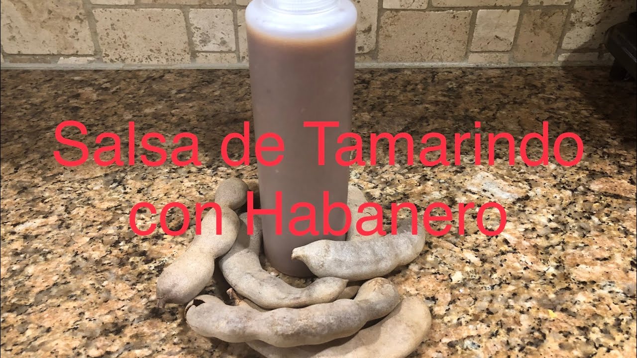 Salsa de Tamarindo con Habanero