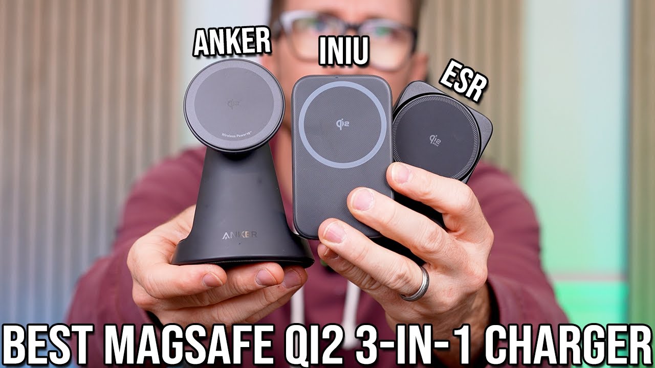 Лучшая зарядная станция MagSafe 3-в-1 Anker ESR INIU