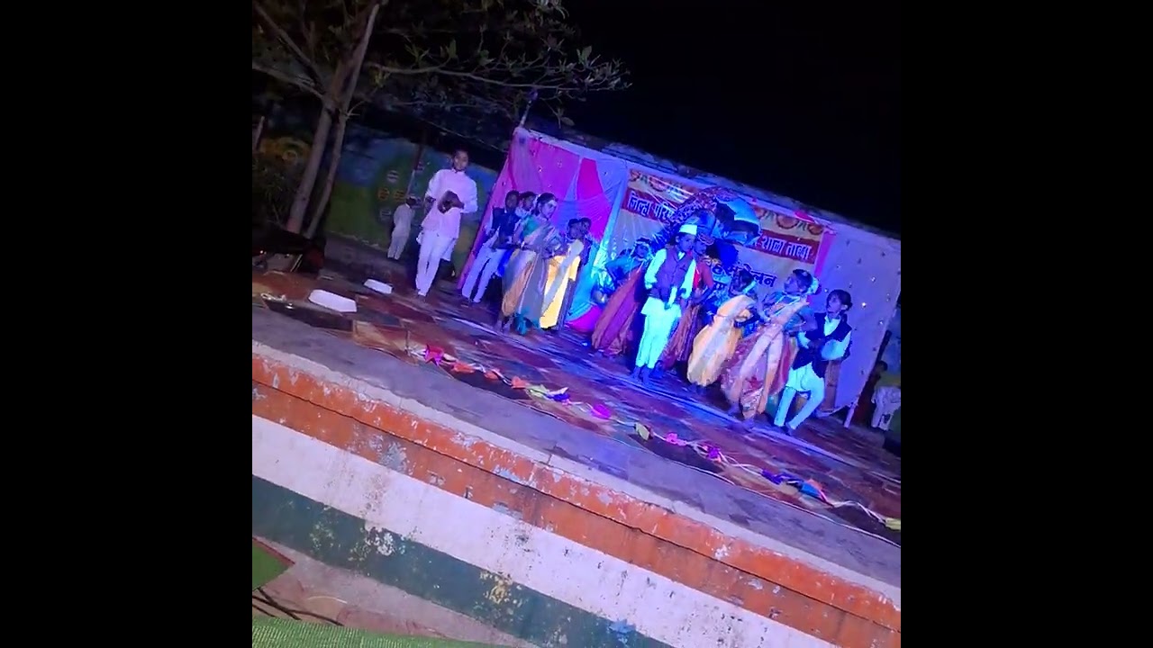 भानु संग मल्हारीच लग्न लागत जिल्हा परिषद उच्च प्राथमिक शाळा तांबवा..