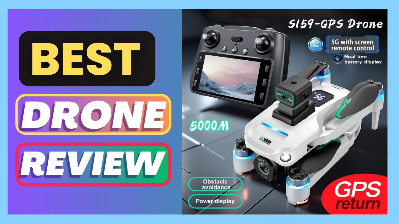 Best S159 GPS Drone Professional 360° Obstacle