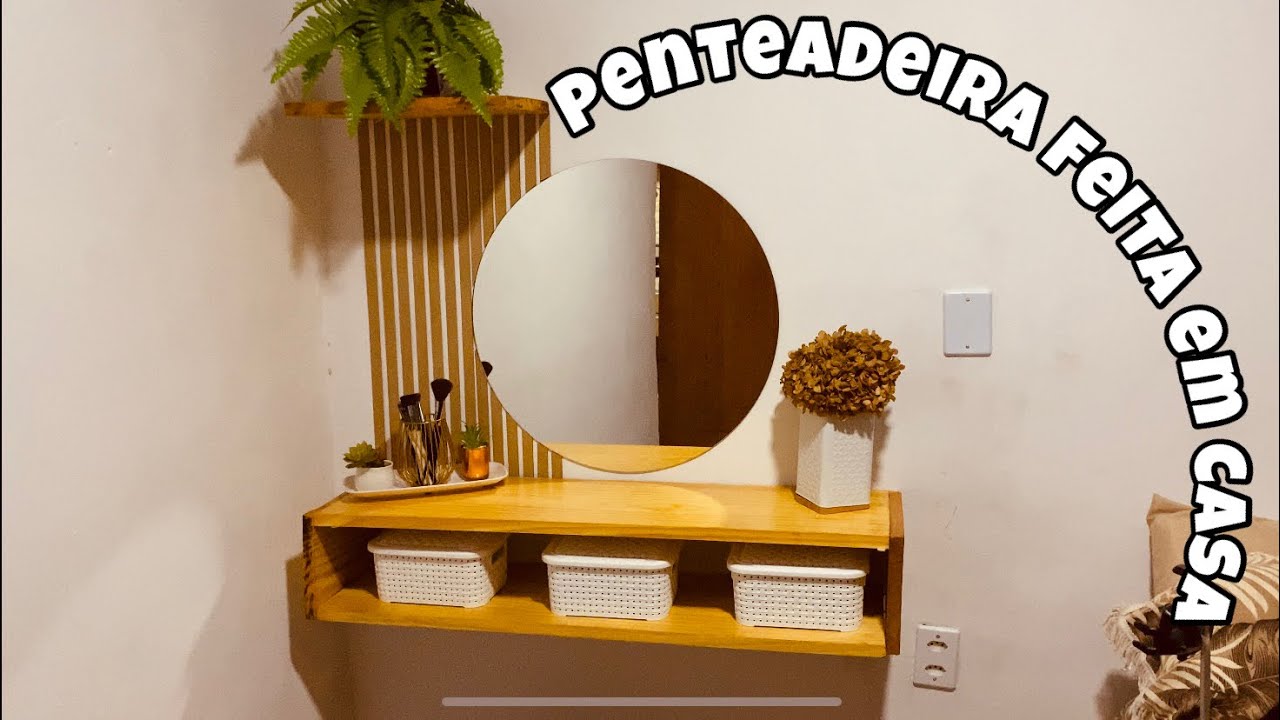 |COMO FAZER UMA PENTEADEIRA GASTANDO POUCO| -