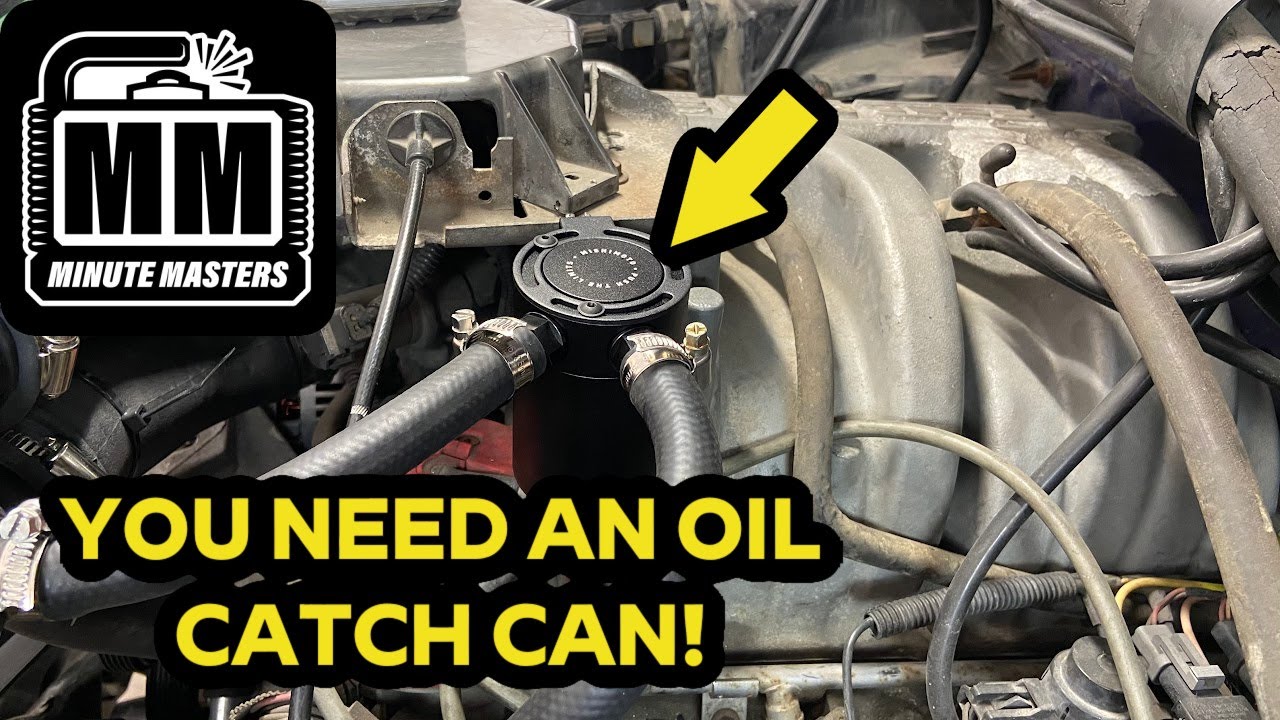 A MUST HAVE / How to Install an Oil Catch Can - Mishimoto 2 Port Catch Can | 1995 Ford F150