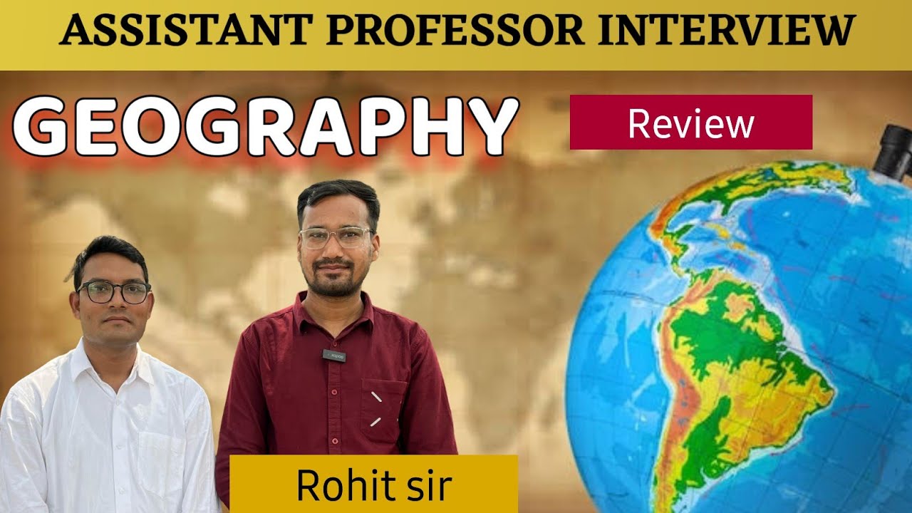 GEOGRAPHY ASSISTANT PROFESSOR INTERVIEW 2022 | REVIEW | MPPSC | SHRI SUNDARAM ACADEMY