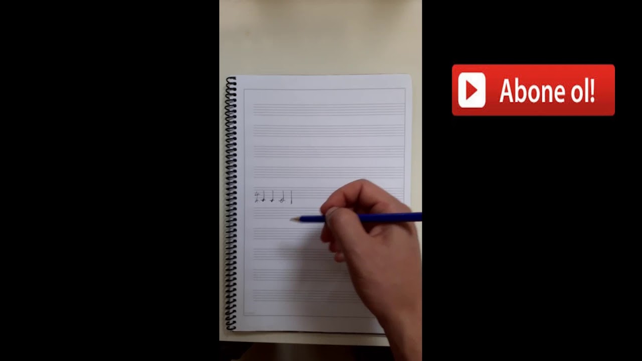 Ritim Diktesi Nasıl Yazılır?  (Yeni başlayanlar için)