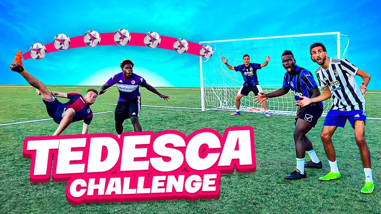 ⚽ TEDESCA CHALLENGE INCREDIBILE! (non fatelo a casa) w/ PIRLASV