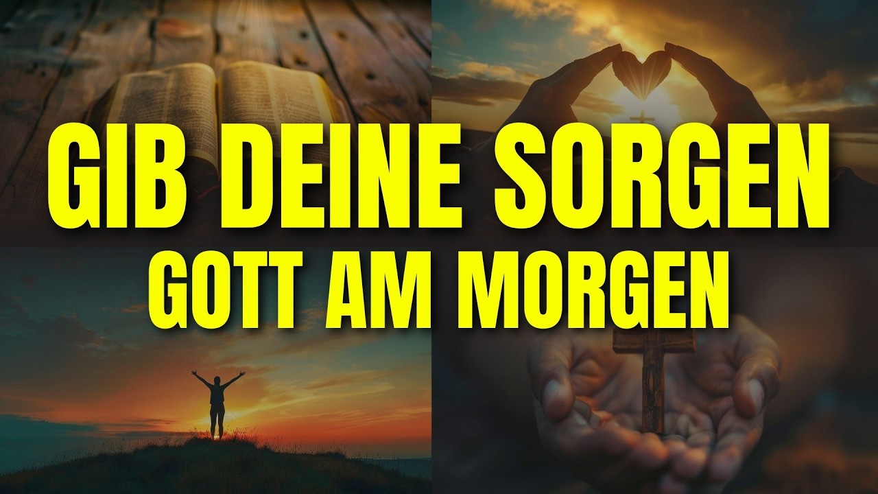 Mit Gott in den Tag starten | Gebet am Morgen gegen Angst und Sorgen