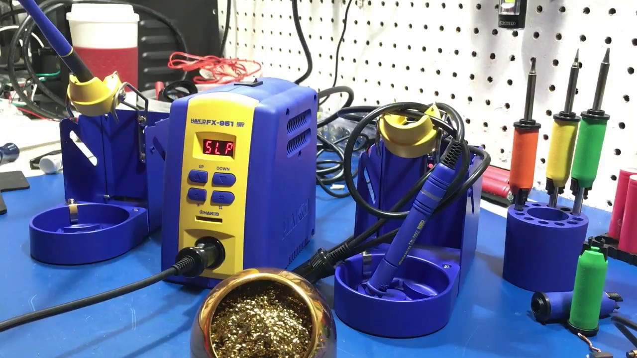 Hakko FX-951- Part 4 - “Turn down that pesky LOUD beep”, but don’t turn the beeb off.