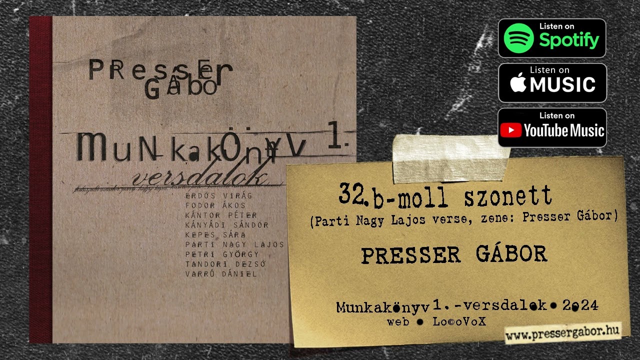 b-moll szonett / „A SZERELEM MEGEMEL...” - Munkakönyv1- versdalok