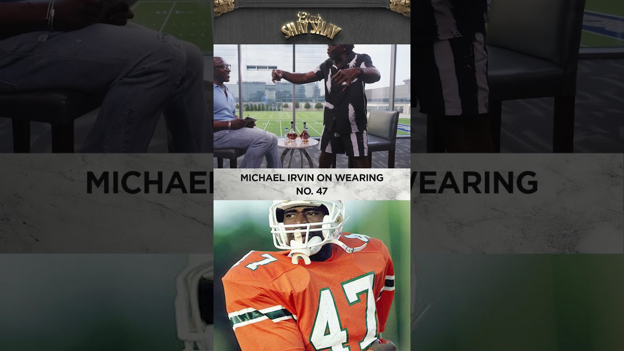 Michael Irvin Wore No. 47 At The University Of Miami As A Wide Receiver | CLUB SHAY SHAY