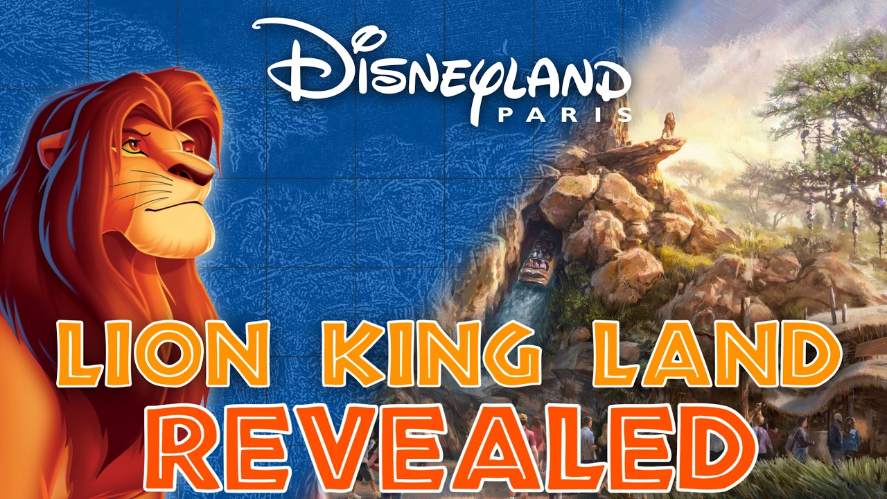 Disneyland Paris’ MASSIVE Lion King Ride Blueprints Explained!