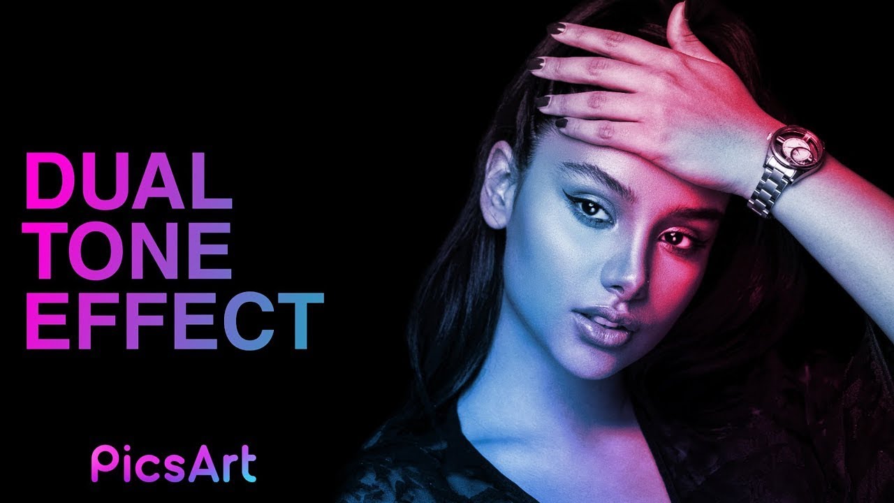 Red & Blue Dual Tone Editing Tutorial | PicsArt Mobile | Very Easy! 🔥