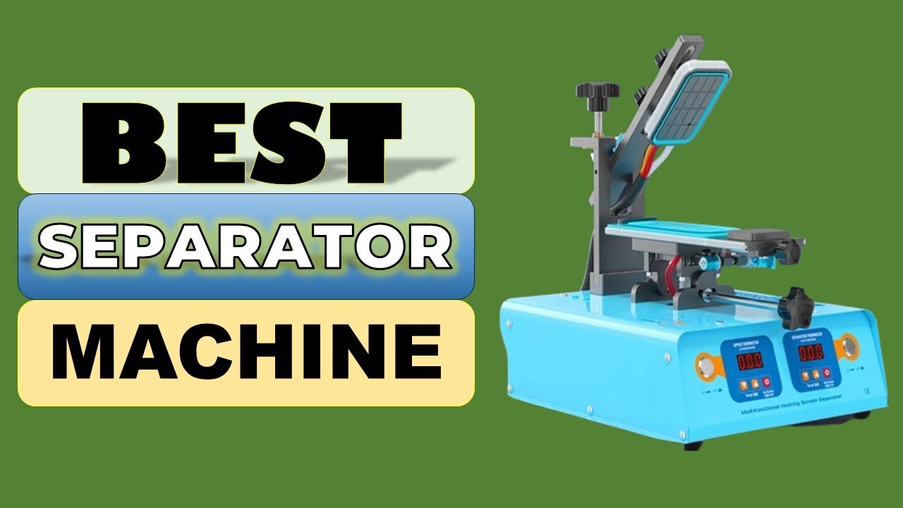 Top 5 Best Separator Machine in 2026 | From Aliexpress