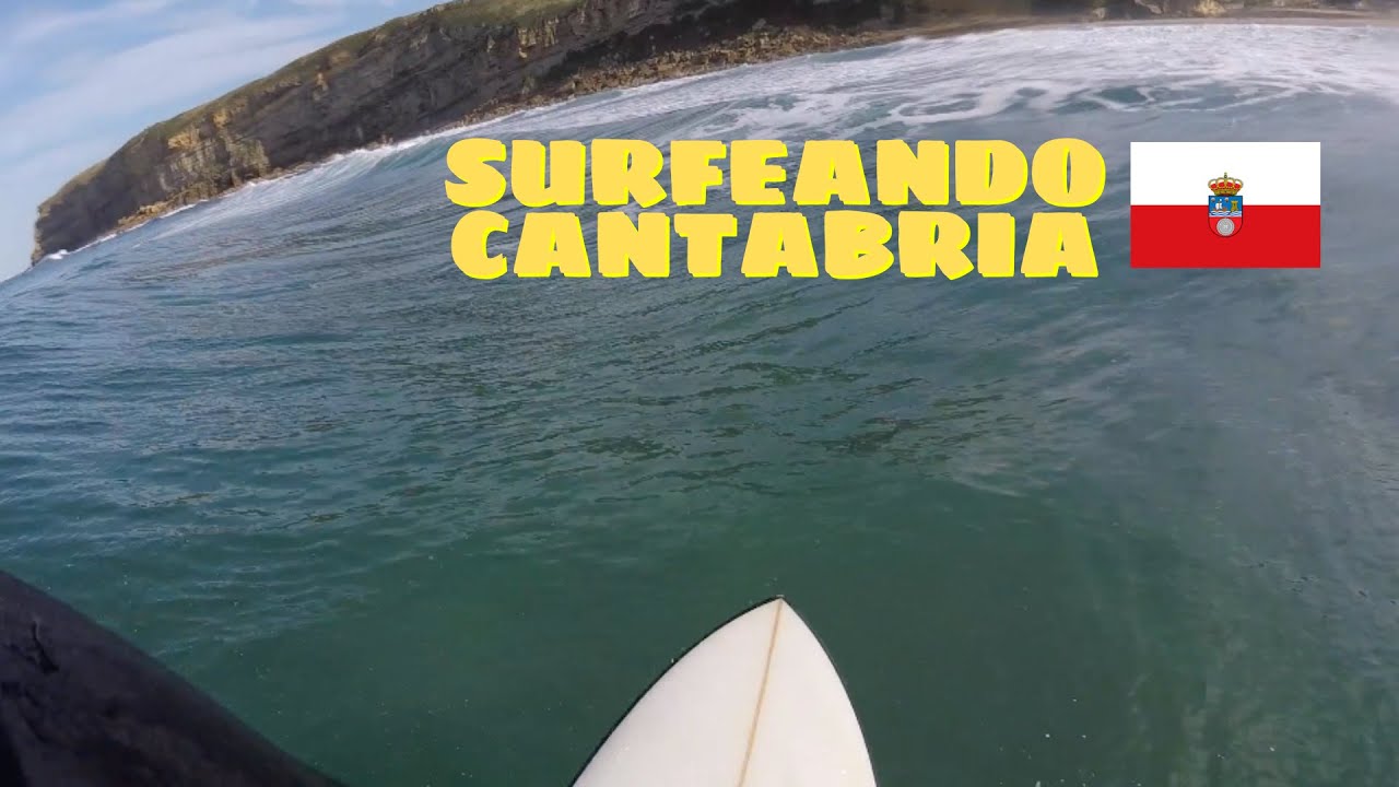 SURFEANDO EN CANTABRIA 🇪🇸 - POV SURF en Cóbreces (GOPRO)