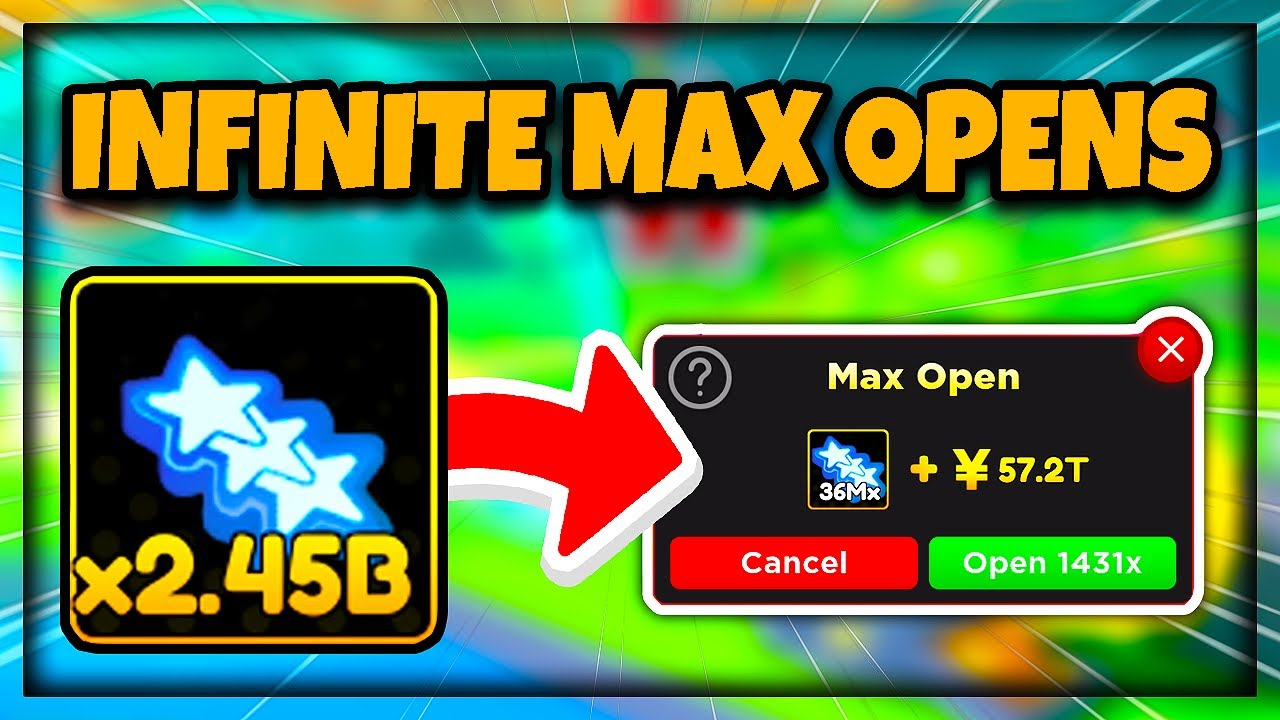 how to GET INFINITE max opens and MULTI OPEN TOKENS (Roblox Anime Fighters Simulator)