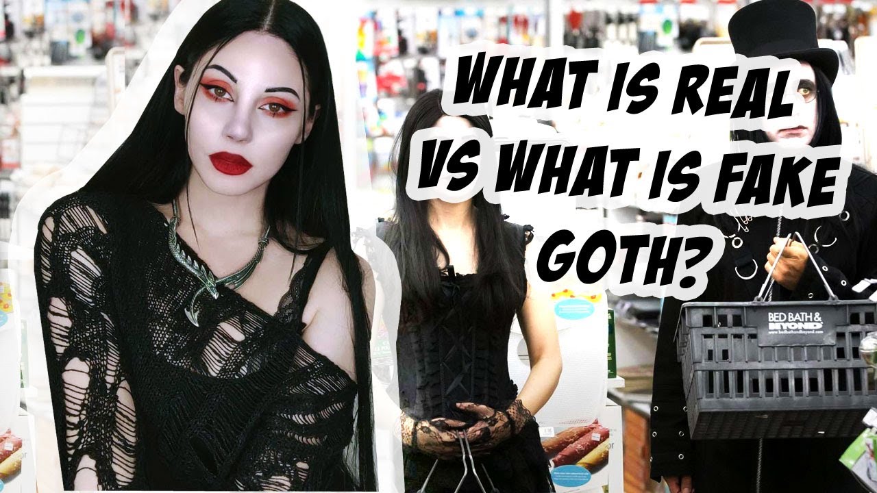 TIKTOK Goth Isn't Real. HOW Do We FIX This?