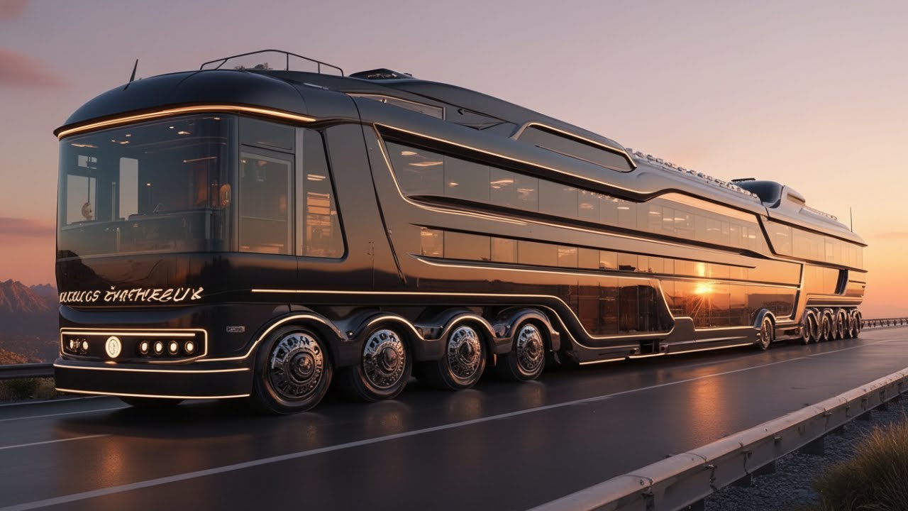 18 Millionen € Luxus auf Rädern – Das gigantischste Wohnmobil der Welt!