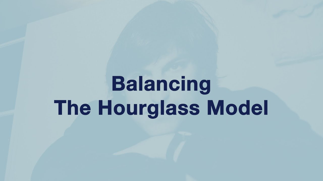 Peter Hinssen talking about Balancing The Hourglass Model for The Offer You Can't Refuse