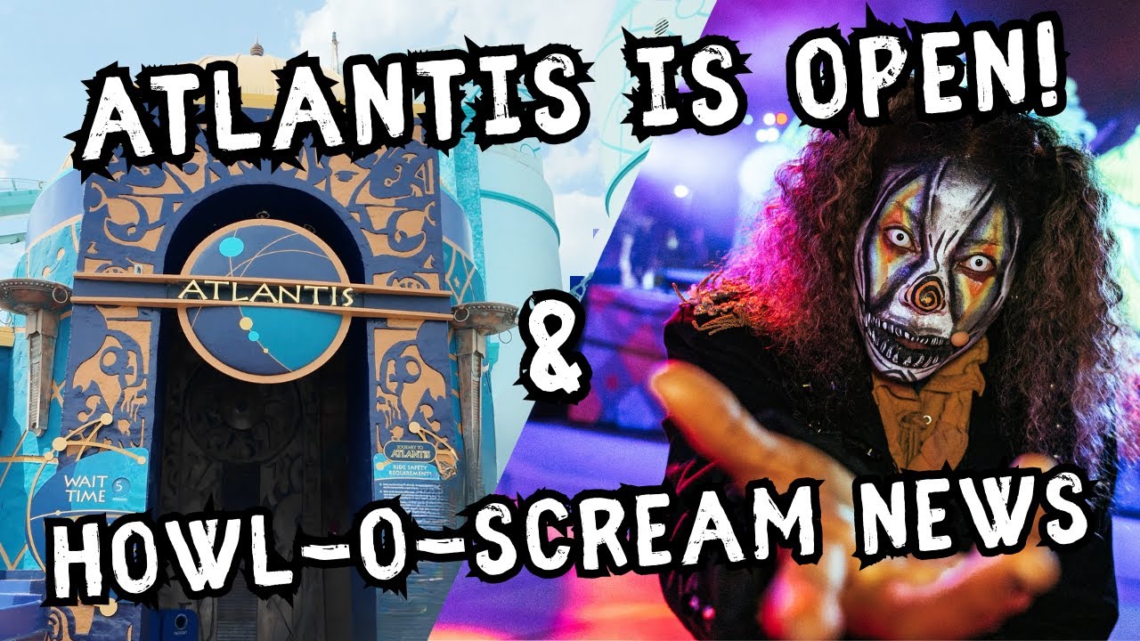 SeaWorld San Diego Updates: Journey to Atlantis Returns + Howl-O-Scream News 🎃