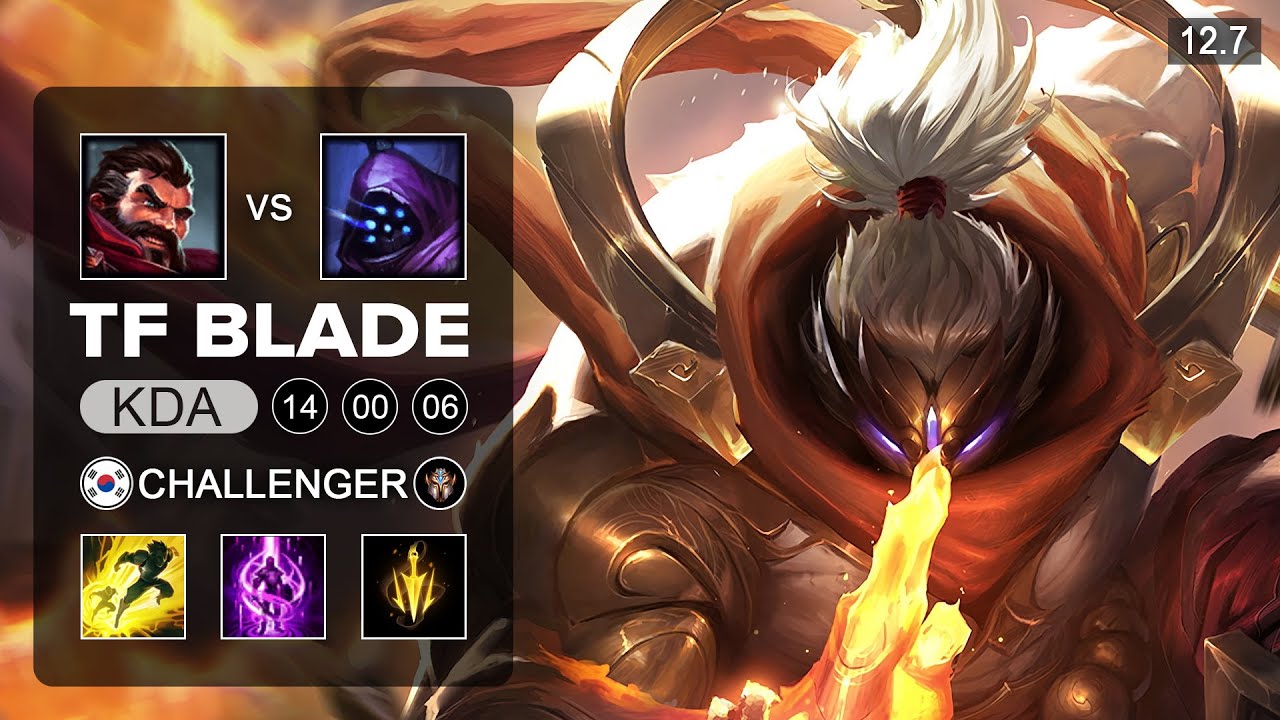 TF Blade Jax vs Graves Top - KR Challenger - Patch 12.7 Season 12
