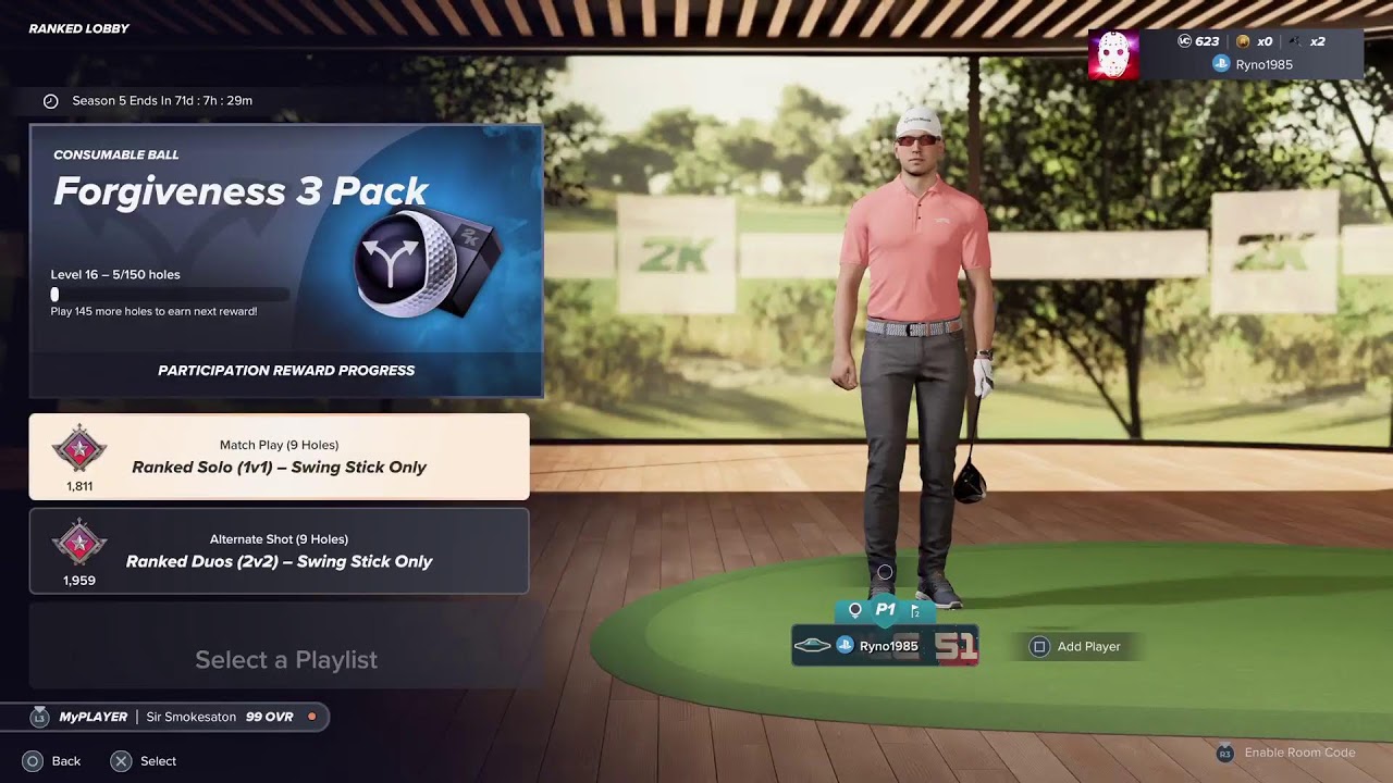 PGA TOUR 2K25 RANKED MATCHMAKING ⛳🏌️‍♂️🏑