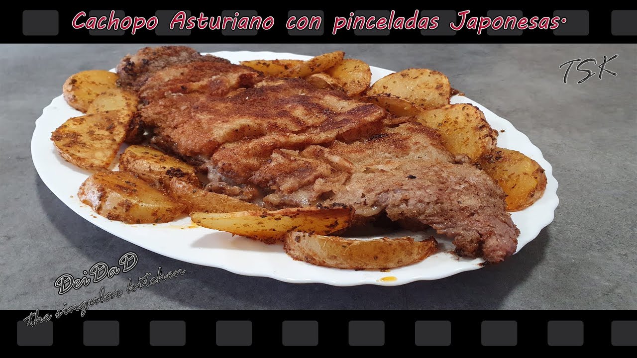 Cachopo Asturiano con un toque Japonés