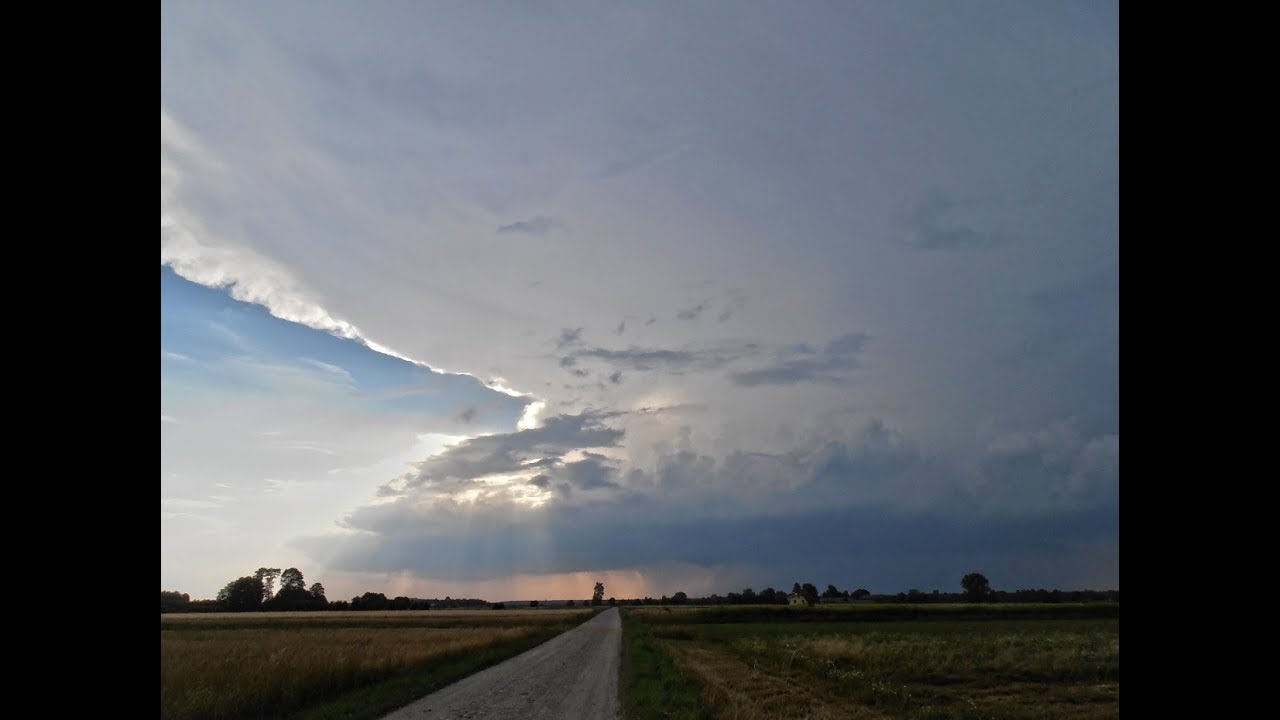 Gwałtowne burze nad Lubelszczyzną - 31.07.2017 (Supercell, Downburst) / Lubartów
