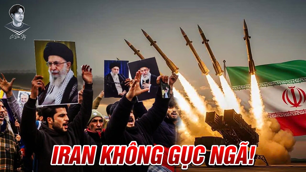 GIÁO CHỦ IRAN BAY MÀU…NHƯNG CUỘC CHƠI BÂY GIỜ MỚI THẬT SỰ BẮT ĐẦU