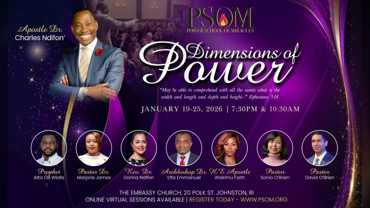 POWER SCHOOL OF MIRACLES: DIMENSIONS OF POWER- DAY 2 SESSION 3