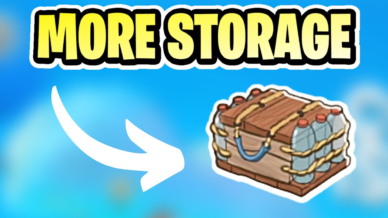 Get More Storage Space | Coral Island