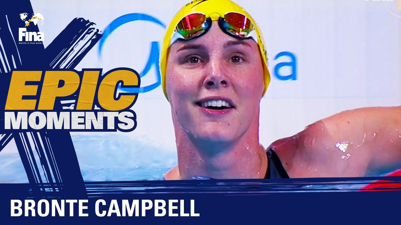 Bronte Campbell wins a breathtaking race to complete the 50m & 100m Gold Double | #FINAKazan2015