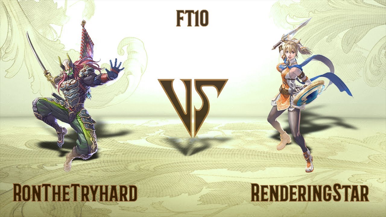 RonTheTryhard (Yoshimitsu) VS RenderingStar (Cassandra) - FT10 (04.03.2020)