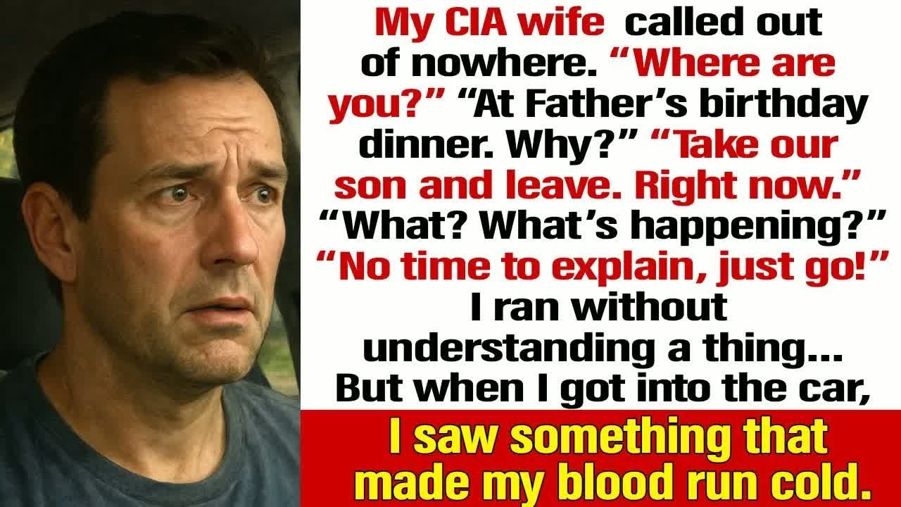 My CIA Wife Called Out of Nowhere： ＂Take Our Son. Now!.＂