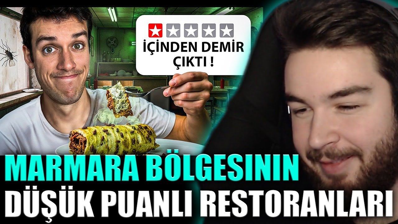 H1vezZz Marmara Bölgesinin Düşük Puanlı Restoranlarını İzliyor (@orkunisitmak)