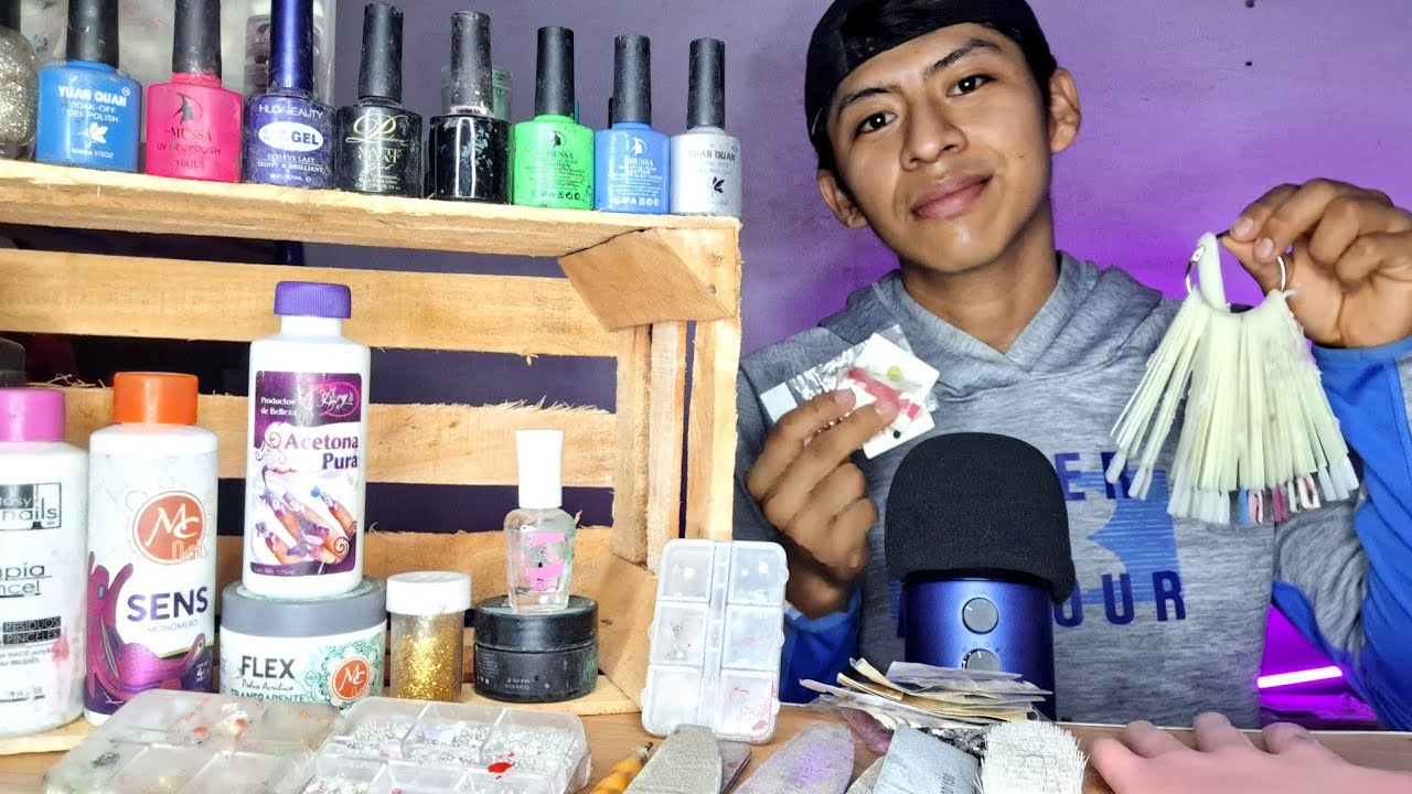 ASMR Roleplay Spa para Tus Uñas 💅 | Te Limo, Limpio y Relajo con Sonidos Suaves