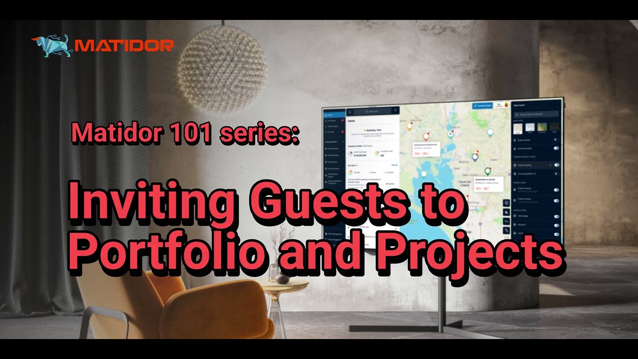 Matidor 101: Inviting Guests to Portfolios and Projects | Collaborate Easily Across Teams