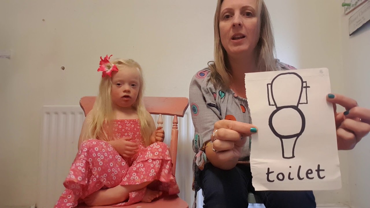 Makaton for 'toilet' 🚽