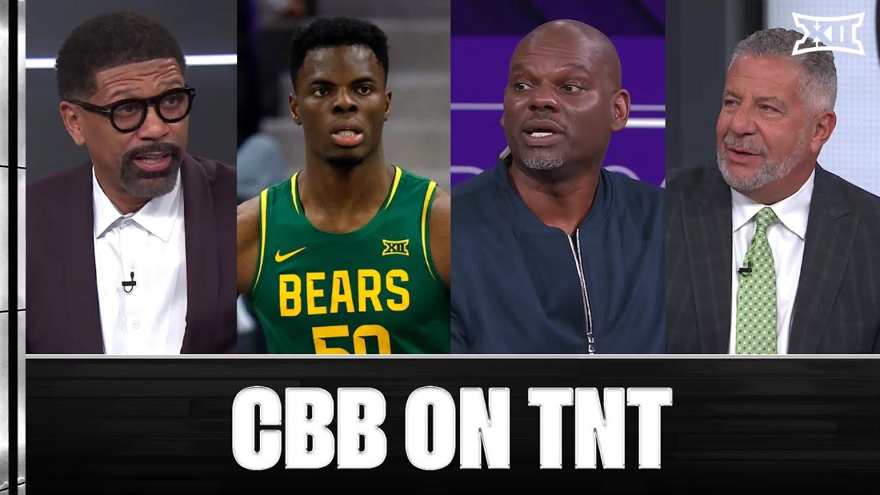 The CBB on TNT Crew Grades Former NBA Draft Pick James Nnaji's Performance in His Baylor Debut 👀📝