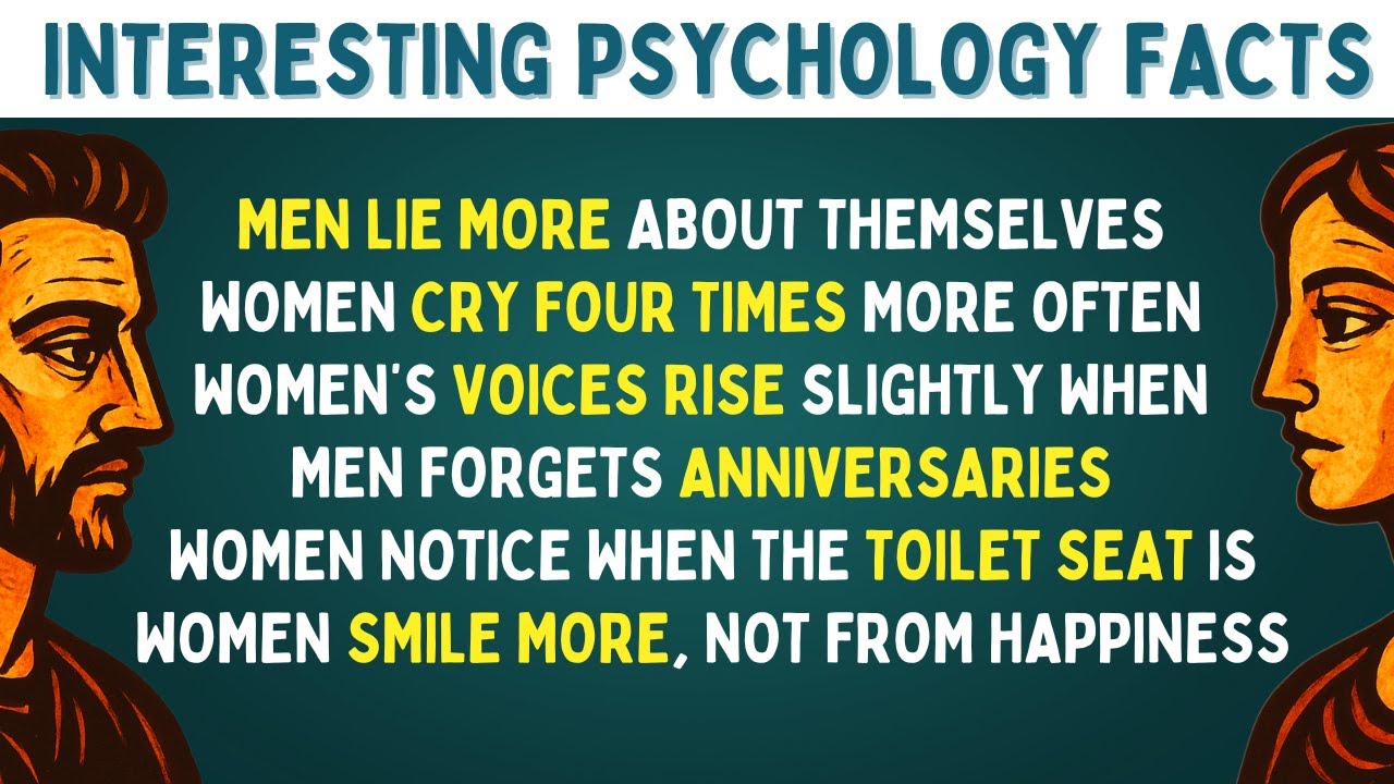 30 Interesting Psychology Facts About Men and Women