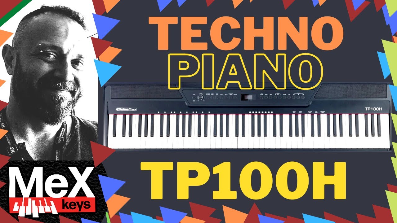 TechnoPiano TP100H by MeX (Subtitles)