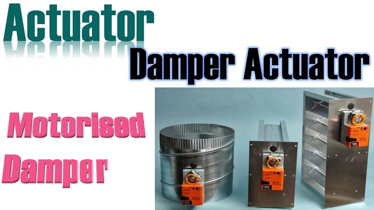 Actuators, Damper Actuators, Motorized Damper-HVAC-2021
